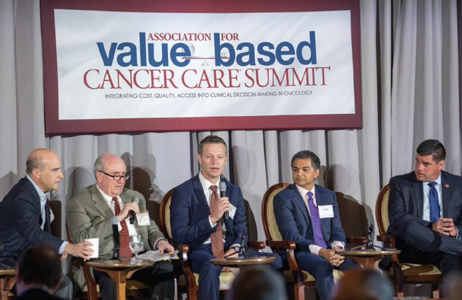 From left: Peter Bach; William McGivney; Larry Blandford; Surya Singh; John O'Brien